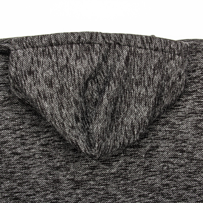 Джемпер-толстовка мужской с капюшоном 1913 цвет чёрный, р-р 50-52 (XL)