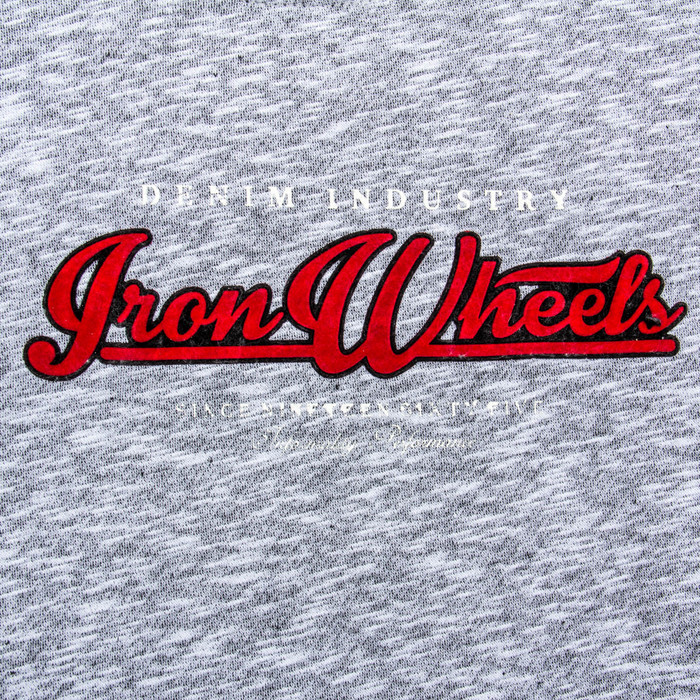 Джемпер-толстовка мужская 1914 цвет серый меланж, р-р 48-50 (L)