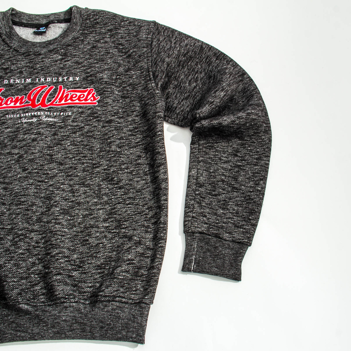 Джемпер-толстовка мужская 1914 цвет чёрный, р-р 54-56 (3XL)