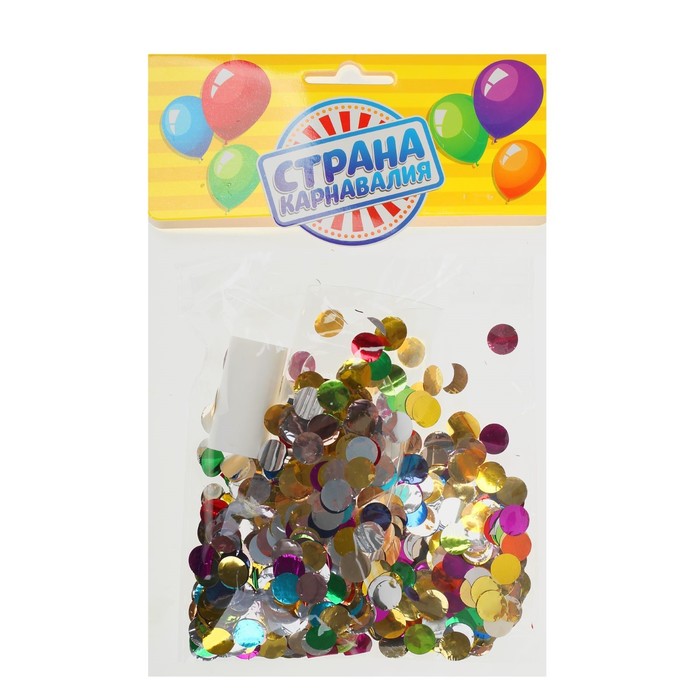 Шар полимерный 10" "Сфера" (+ конфетти)