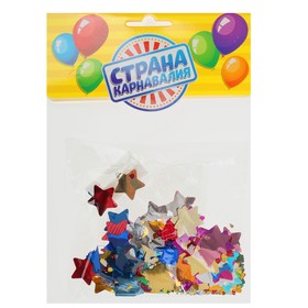 

Шар полимерный 10" «Сфера» + конфетти-звёздочки