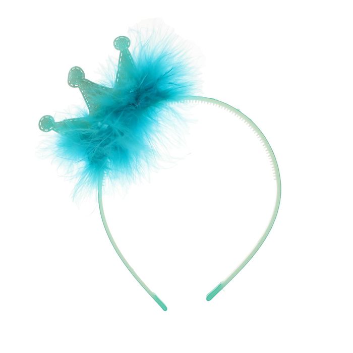 Карнавальный ободок "Корона", цвета МИКС