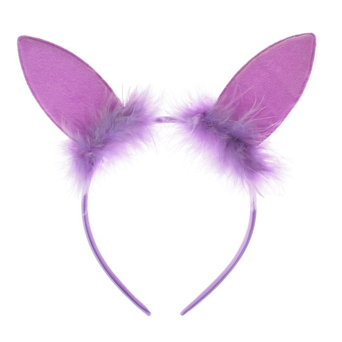 Карнавальный ободок "Зайка", цвета МИКС