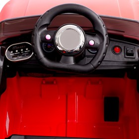 Электромобиль «Ренджик», 2 мотора, радиоуправляемый, FM, USB, цвет красный от Сима-ленд