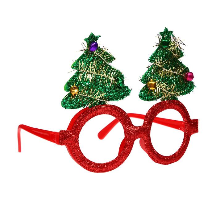 Карнавальные очки "Новогодняя Елочка"
