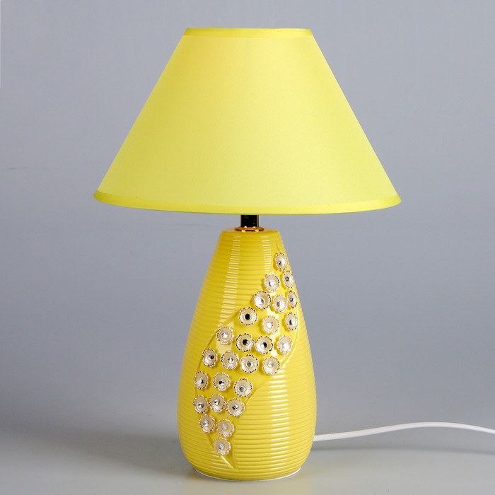 Лампа настольная "Аиша" желтый 1x25W E14 25x25x37 см