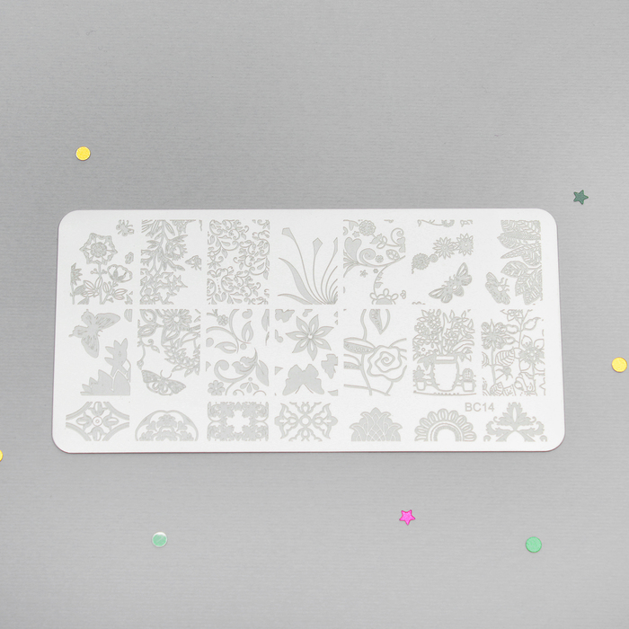 Диск для стемпинга, 6х12см