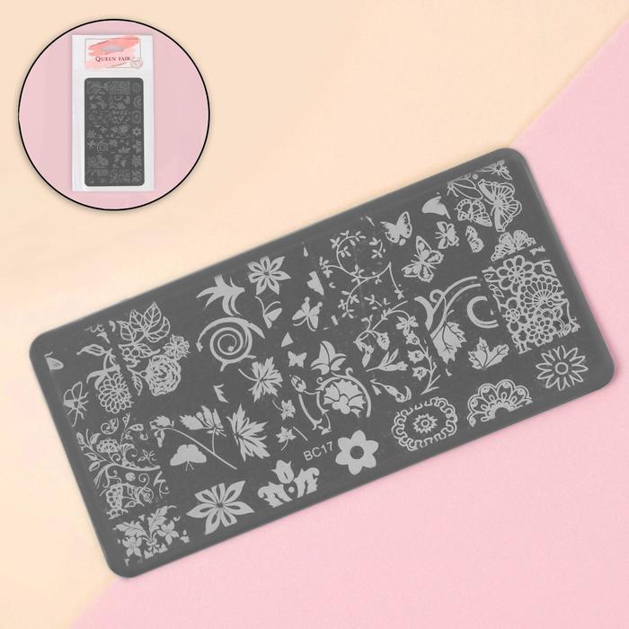 Диск для стемпинга, 6х12см