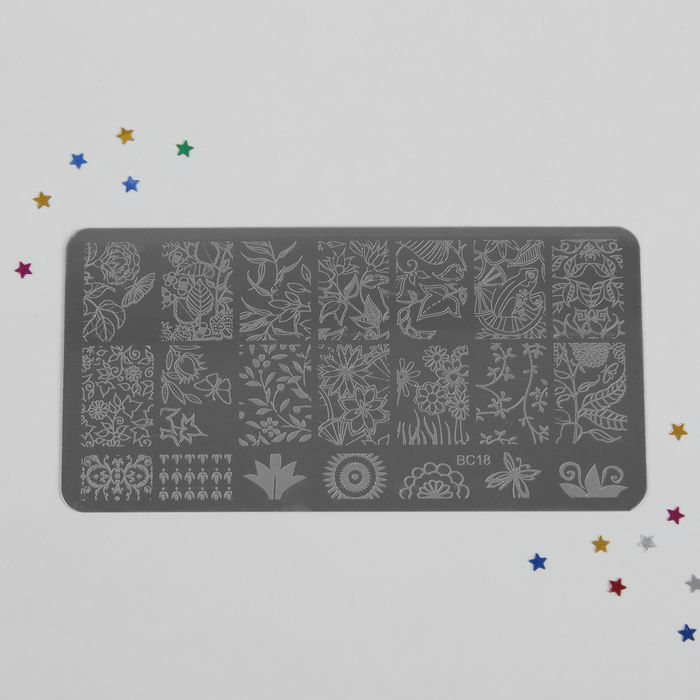 Диск для стемпинга, 6х12см