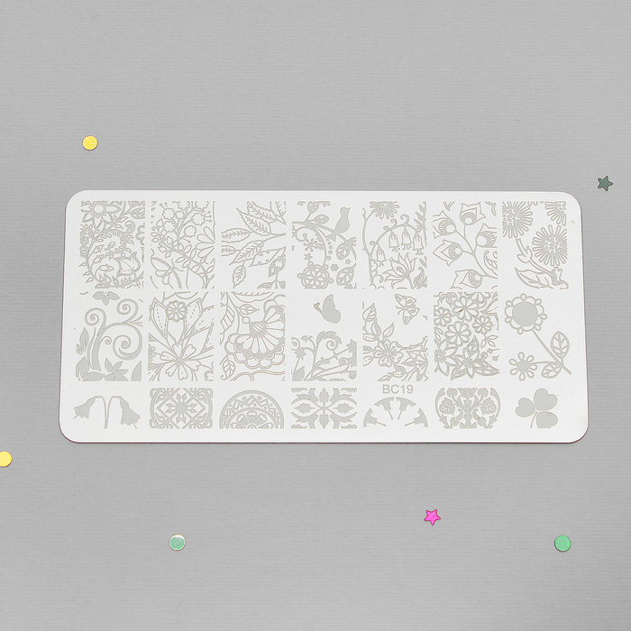 Диск для стемпинга, 6х12см