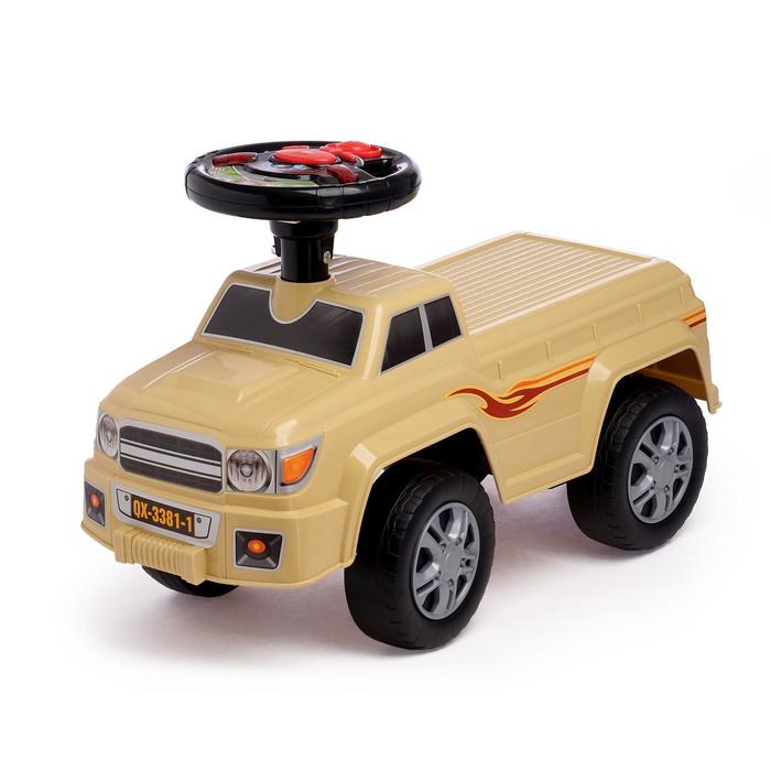 Толокар «Джип», световые и звуковые эффекты, МИКС