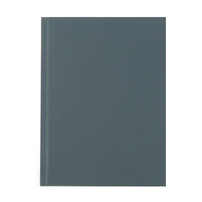 Ежедневник недатированный А5, 136 листов «Серый», обложка бумвинил