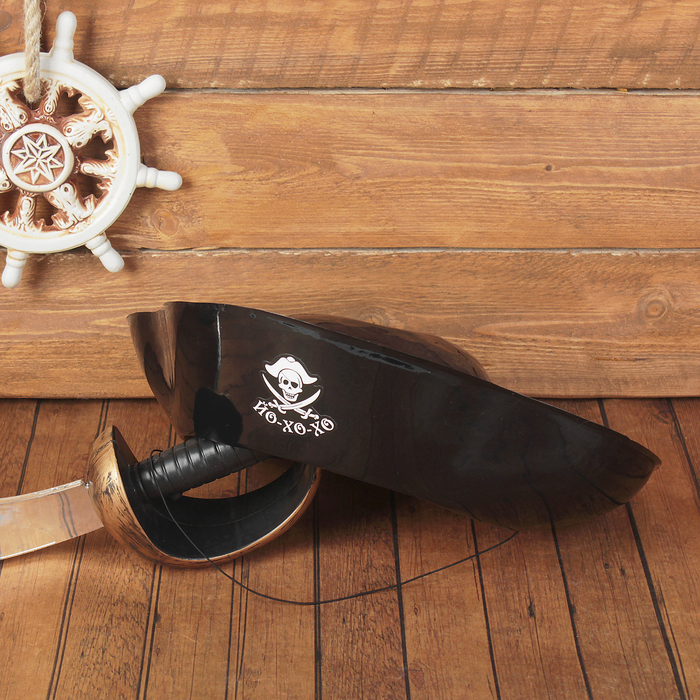 Карнавальная шляпа "Йо-хо-хо", взрослая, р-р 56-58