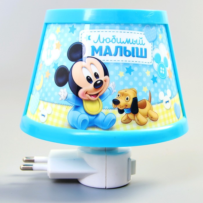 Ночник "Любимый малыш", Микки Маус, 10 х 11 см