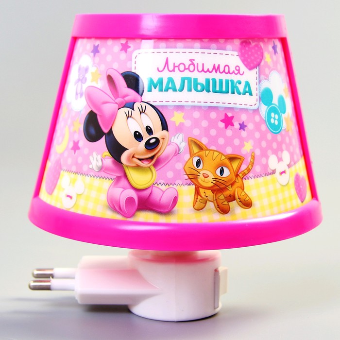 Ночник "Любимая малышка", Минни Маус, 10 х 11 см