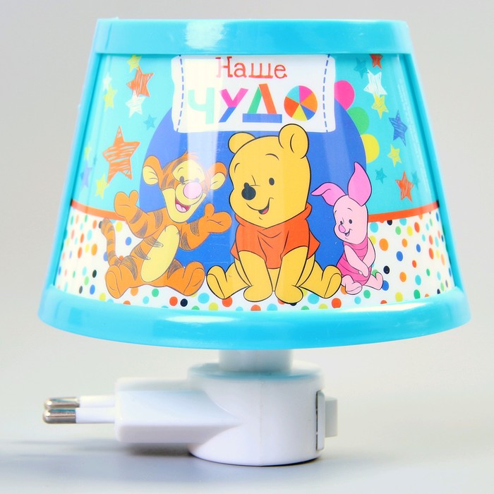 Ночник "Наше чудо", Медвежонок Винни и его друзья, 10 х 11 см