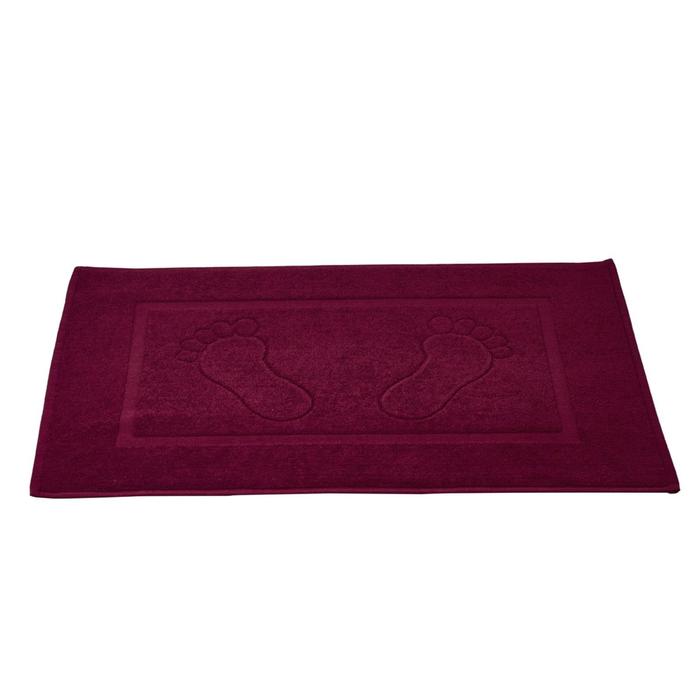 Коврик для ванной, Karna Gren, 50х70 см, цвет бордовый 2760