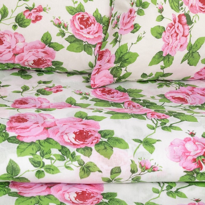 Постельное бельё 2 сп. диз 491, 175х205, 175х205, 70х70 2 шт., бязь 100г/м, хл100%