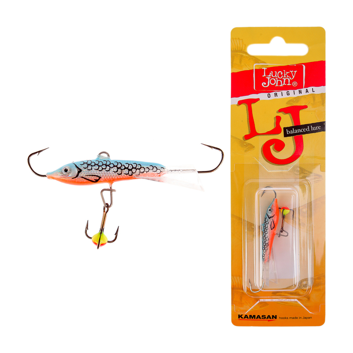 Балансир Lucky John Classic 4, длина 40 мм, вес 6 г, цвет 45H