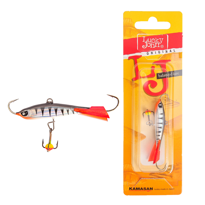 Балансир Lucky John Nordic 4, длина 40 мм, вес 12 г, цвет 12HRT