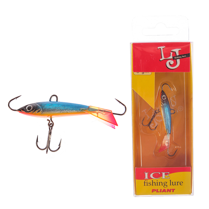 Балансир Lucky John Pliant 08, длина 40 мм, вес 8 г, цвет 07