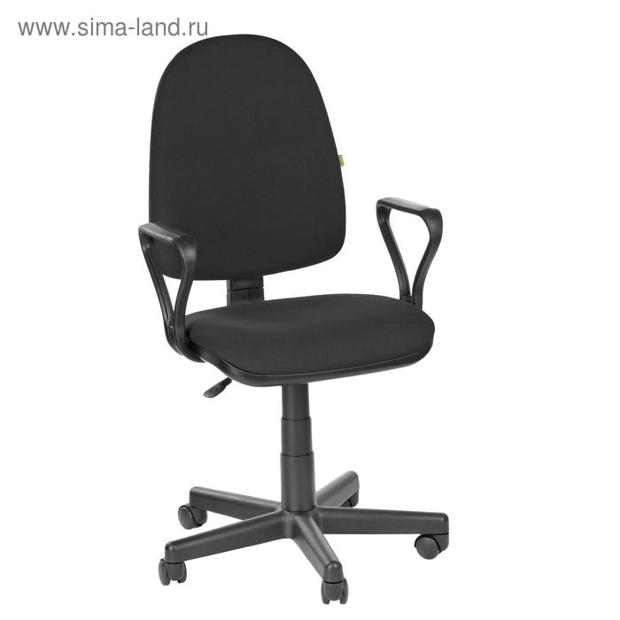 Кресло оператора Престиж Самба, черный, ткань (В-14) кресло офисное престиж самба черное ткань пластик металл