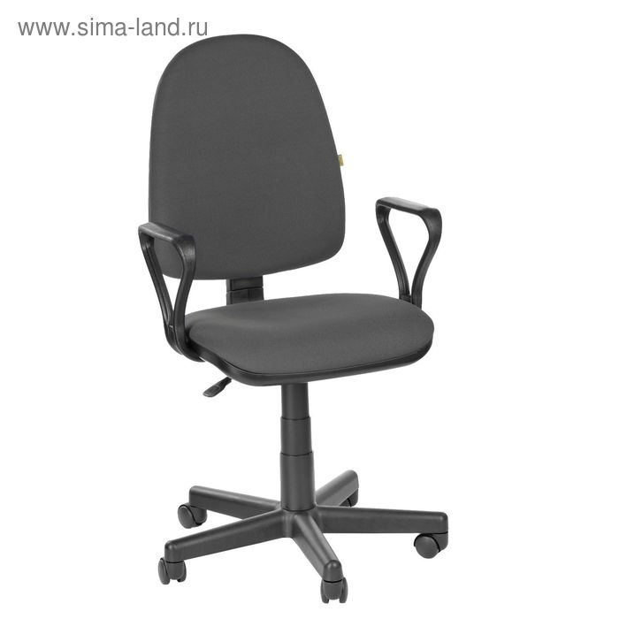 Кресло оператора Престиж Самба, серый, ткань (В-40)