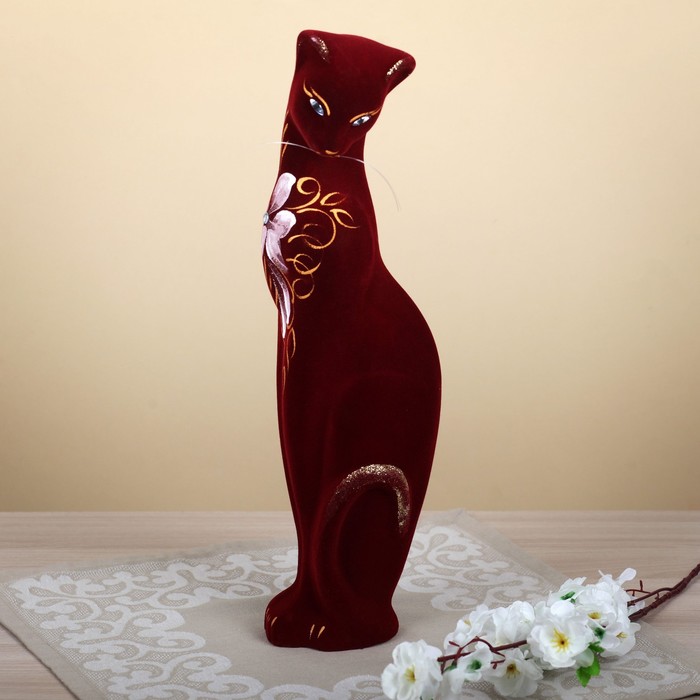 Копилка "Багира" средняя, флок   МИКС