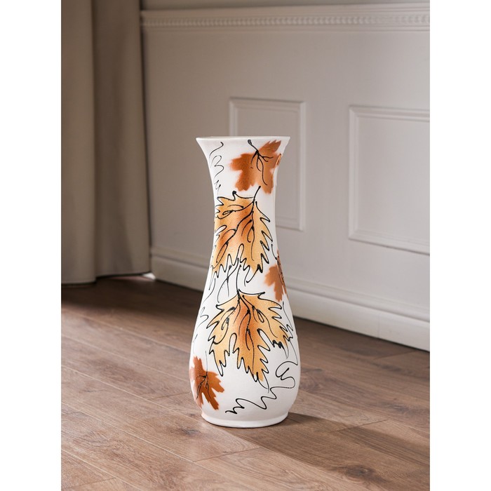 Ваза "Осень"   Лист акрил белый