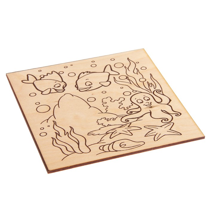 Доска для выжигания "Рыбки"