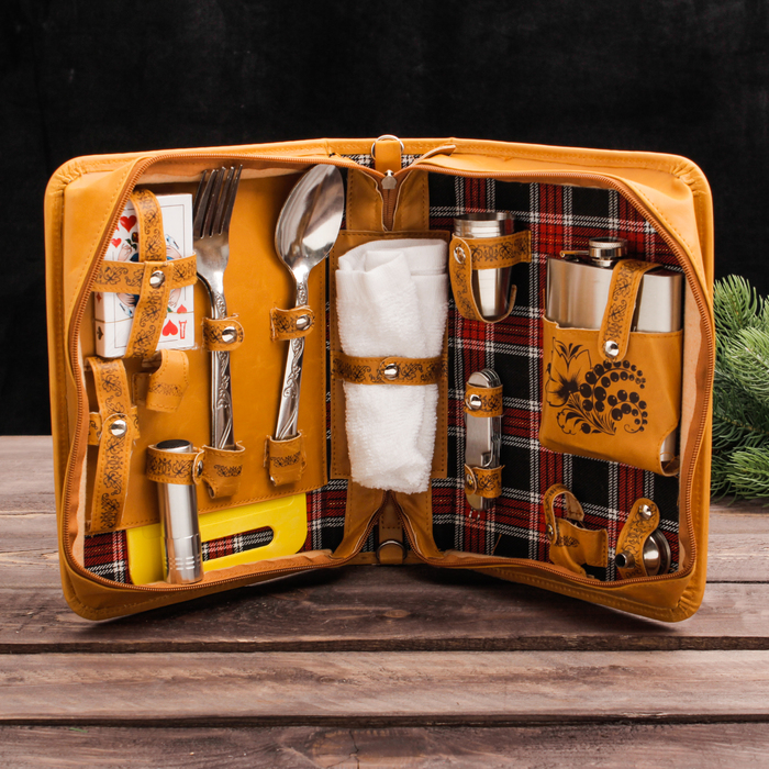 Туристический набор "Рыбаки на привале", 17 предместов