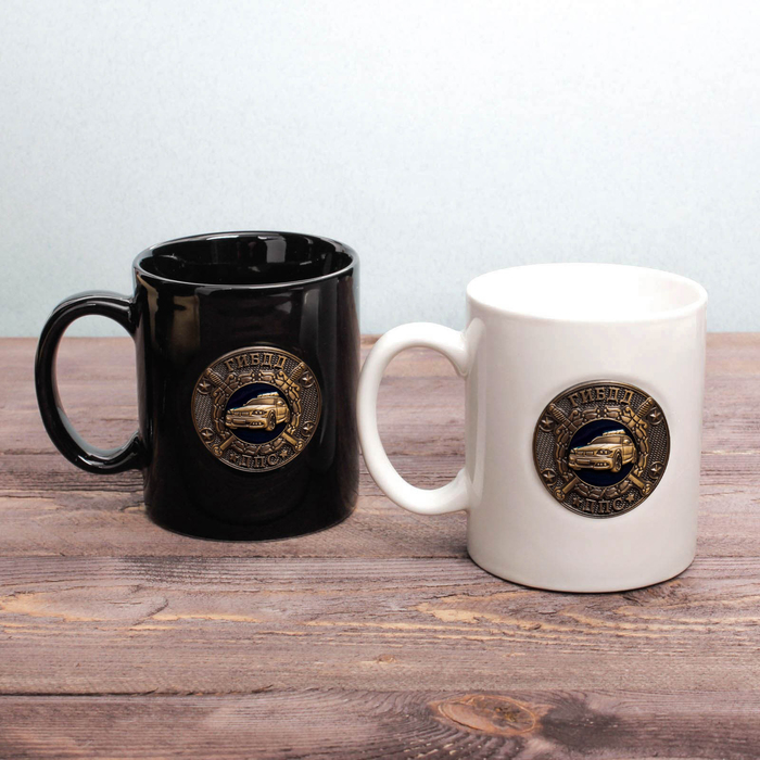 Кружка с бляхой "ГИБДД ДПС", 300 мл