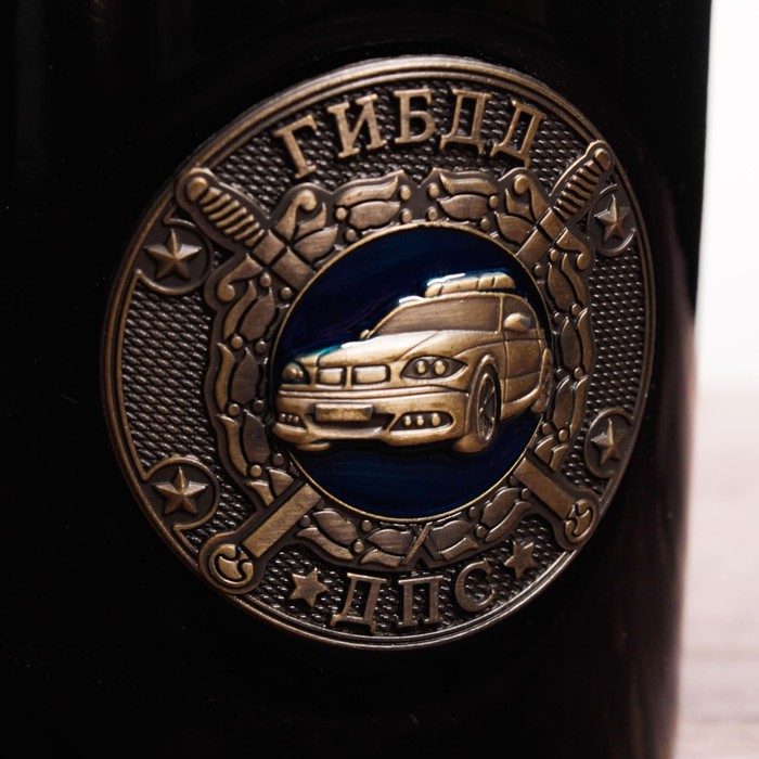 Кружка с бляхой "ГИБДД ДПС", 300 мл