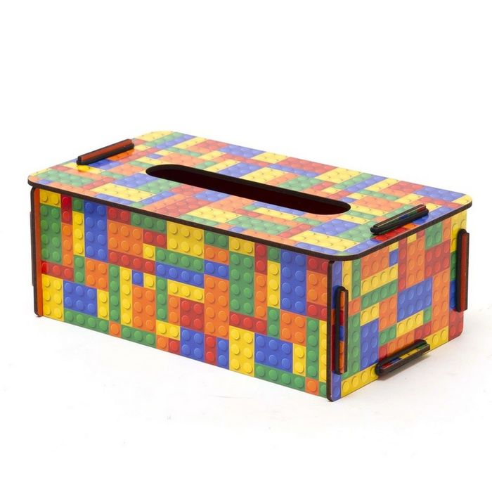 Коробочка для салфеток "Тетрис"