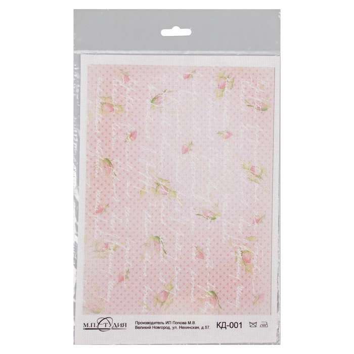 Канва для вышивания с рисунком, дизайнерская