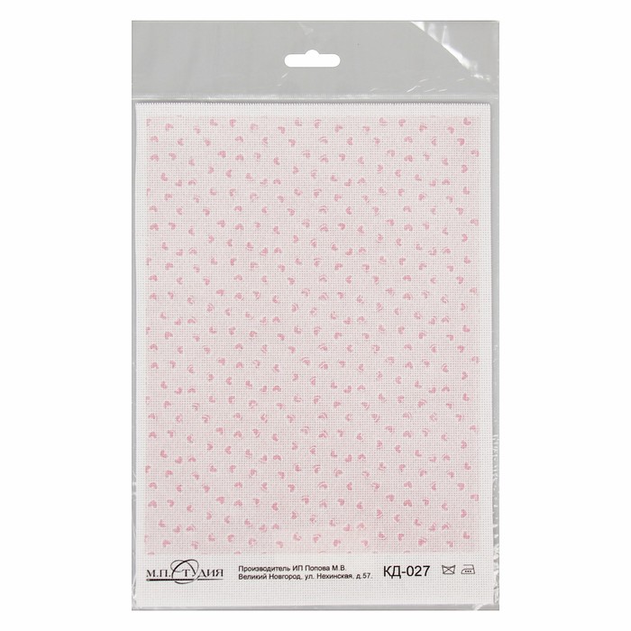 Канва для вышивания с рисунком, дизайнерская