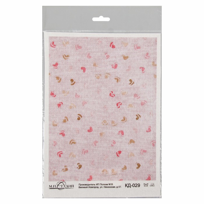 Канва для вышивания с рисунком, дизайнерская