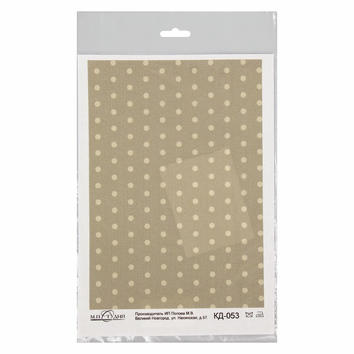 Канва для вышивания с рисунком, дизайнерская