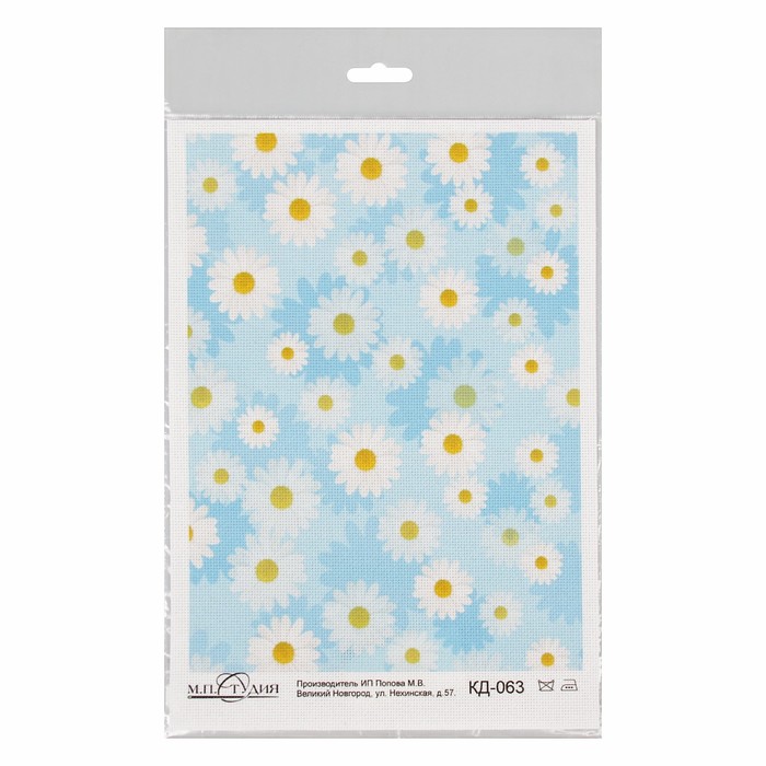 Канва для вышивания с рисунком, дизайнерская