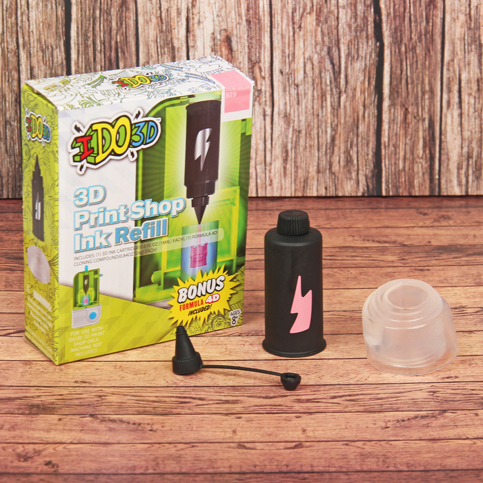 Картридж для 3D Пресс-машины "Вертикаль", розовый