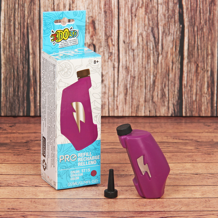 Картридж для ручки "Вертикаль PRO", пурпурный