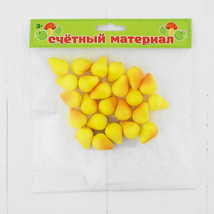 Счётный набор "Груши", 24 шт.