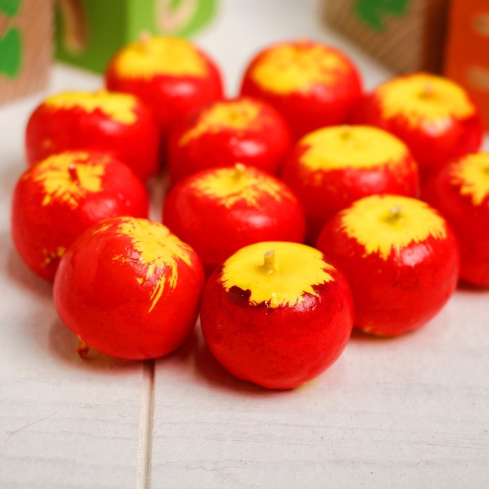 Счётный набор "Яблочки", 12 шт.