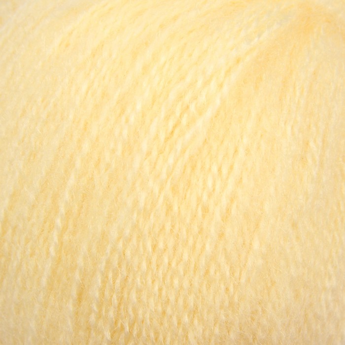 Пряжа "Angora real 40" 60% акрил, 40% шерсть 480м/100гр (219 желтый )