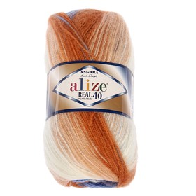 

Пряжа "Angora Real 40 Batik" 60% акрил, 40% шерсть 480м/100гр (6561)