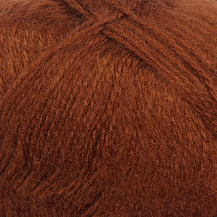 Пряжа "Angora" 40% мохер, 60% акрил 500м/100гр (3067 коричневый)