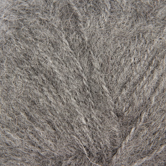 Пряжа "Angora" 40% мохер, 60% акрил 500м/100гр (179 серый меланж)