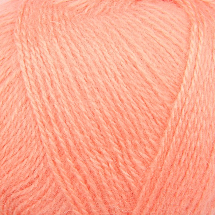 Пряжа "Angora" 40% мохер, 60% акрил 500м/100гр (565 персик)