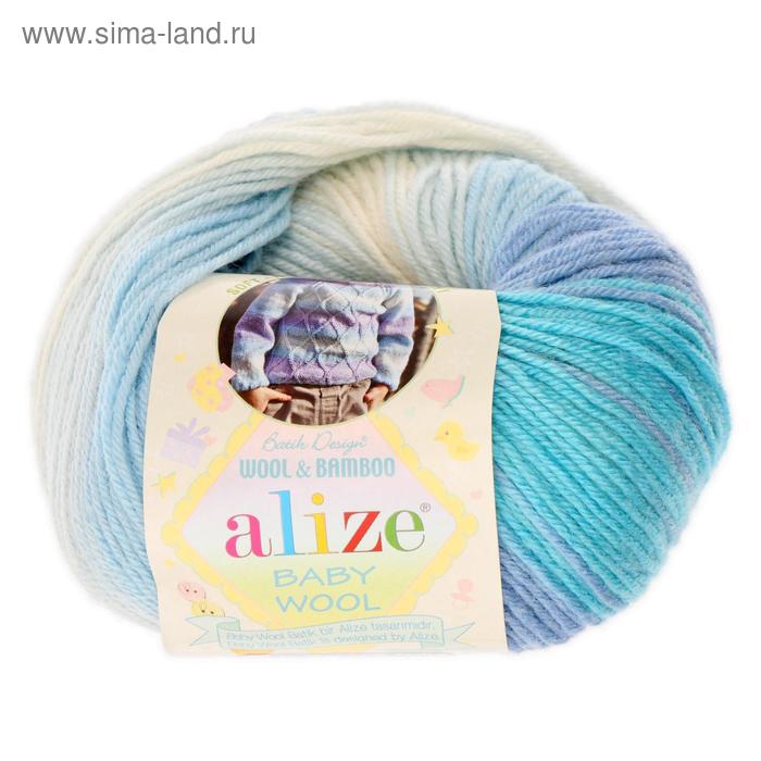 

Пряжа "Baby Wool Batik" 40% шерсть, 40% акрил, 20% бамбук 175м/50гр (3564)