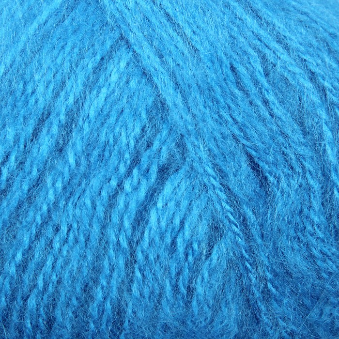 Пряжа "Angora" 40% мохер, 60% акрил 500м/100гр (3040 яркая бирюза)